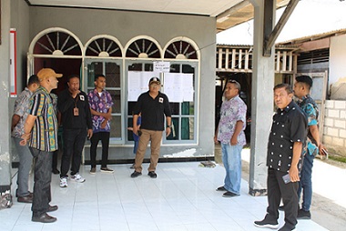 Visitasi Sarana Prasarana   : Bawaslu Kota Kupang  datangi  Sekretariat Panwascam Alak