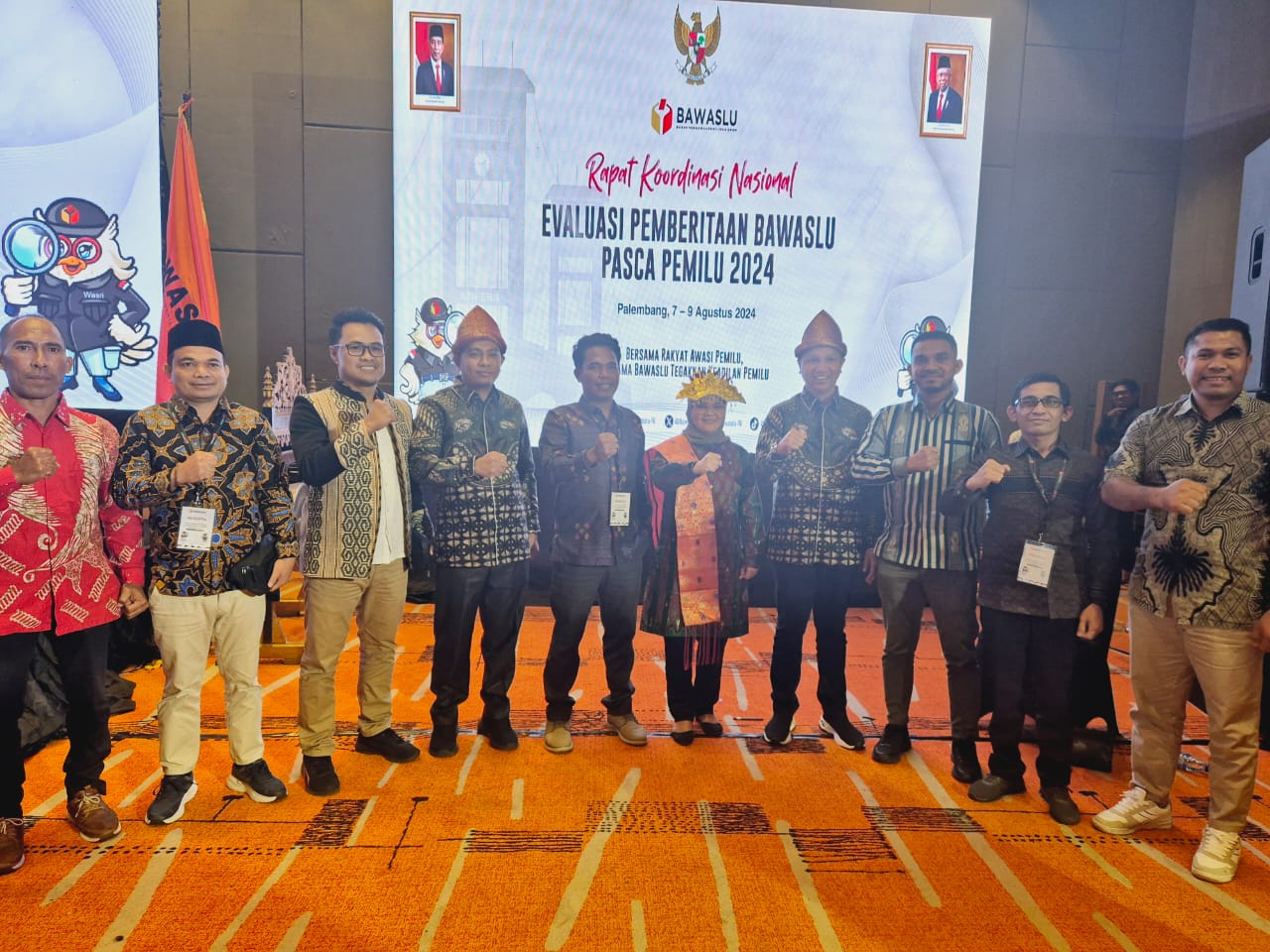 Rapat Kordinasi Nasional  Evaluasi Pemberitaan Bawaslu Pasca Pemilu 2024 