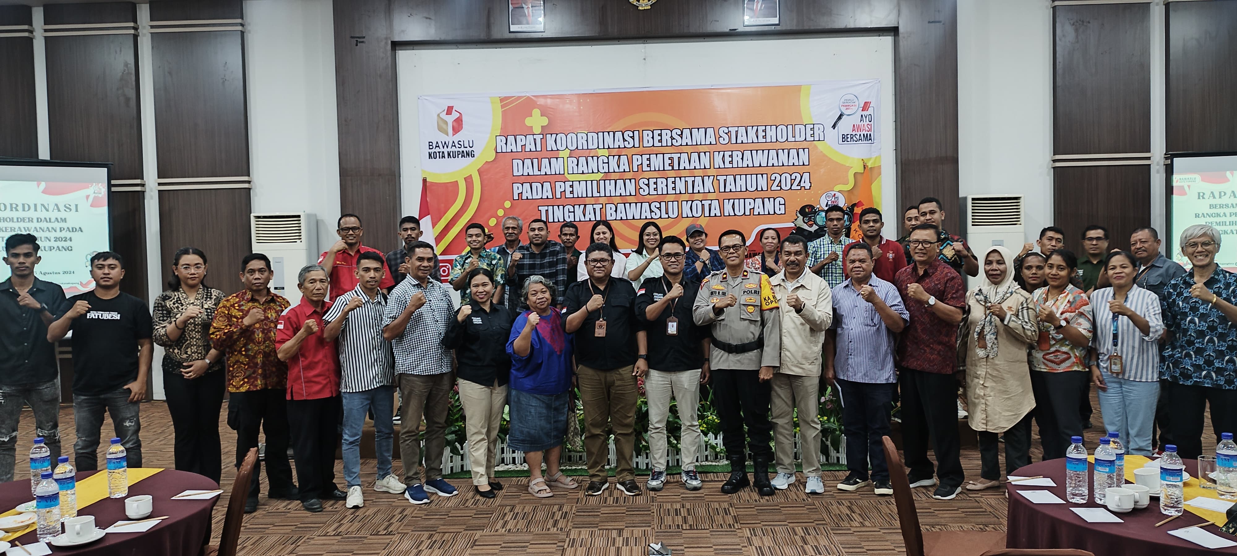 Rapat Koordinasi dan launching Pemetaan Kerawanan Pemilihan Serentak Tahun 2024