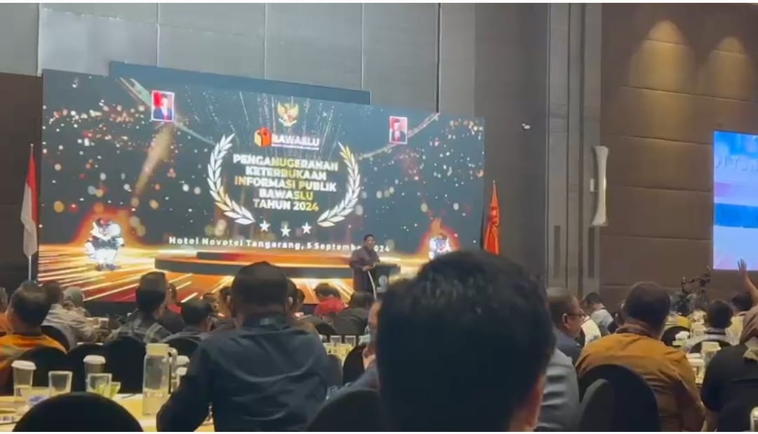 Penganugerahan Keterbukaan Informasi Publik Bawaslu Tahun 2024,