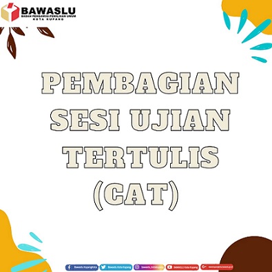 Pembagian Sesi Ujian CAT