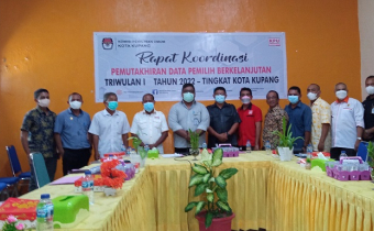 Hadiri Rakor PDPB, Bawaslu Kota Kupang serahkan Data Hasil Pengawasan