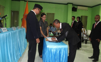 18 Anggota Panwaslu Kecamatan Dilantik